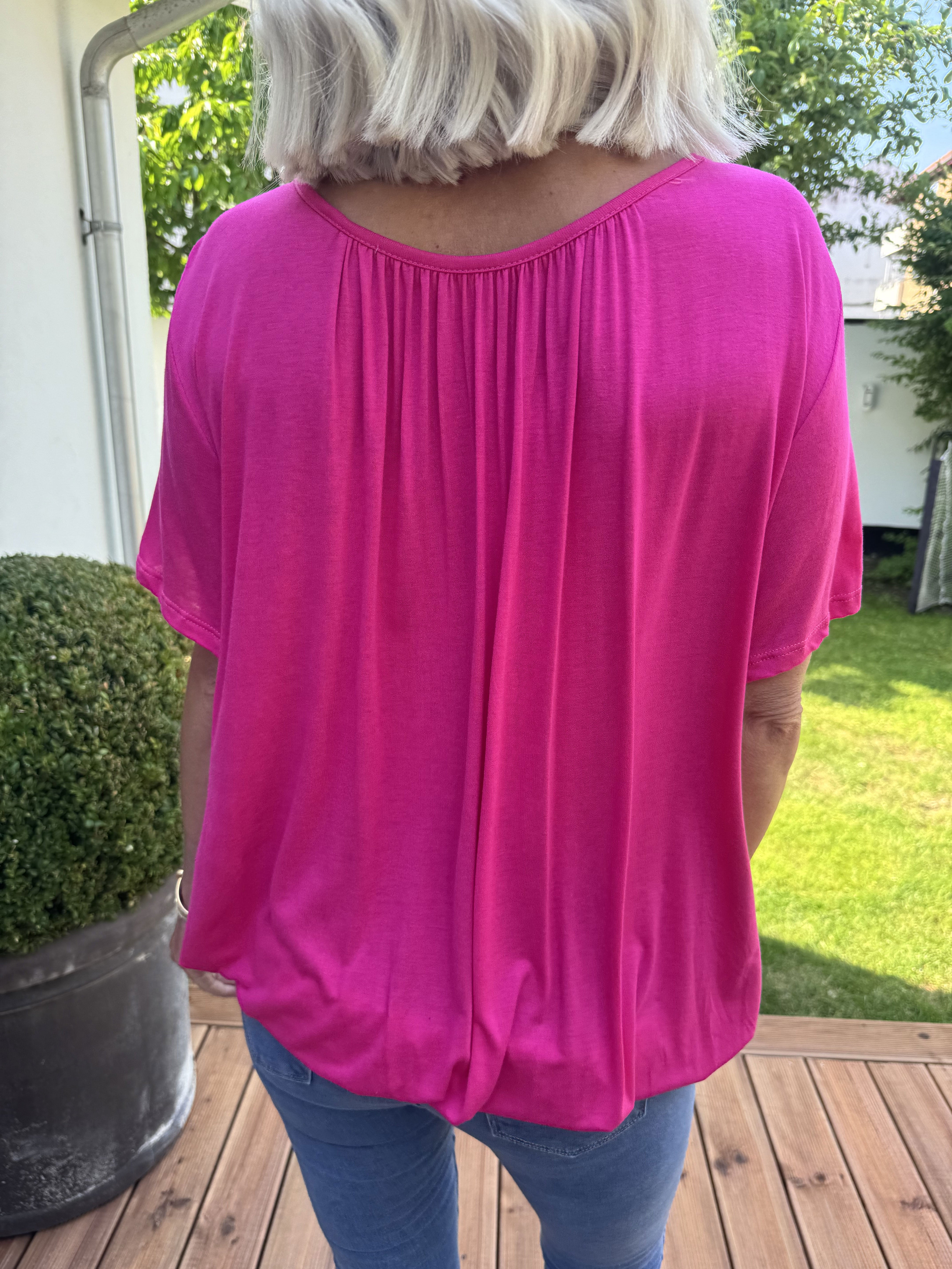 Miracle t-shirt - Bas t-shirt med resår i nederkanten